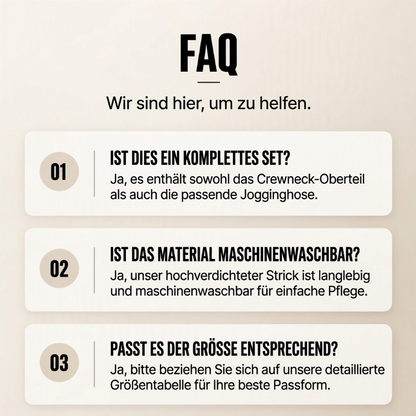 📢🎉50%Rabatt!!!🛍️✨Freizeit Sportset für Herren mit strukturiertem Jacquard