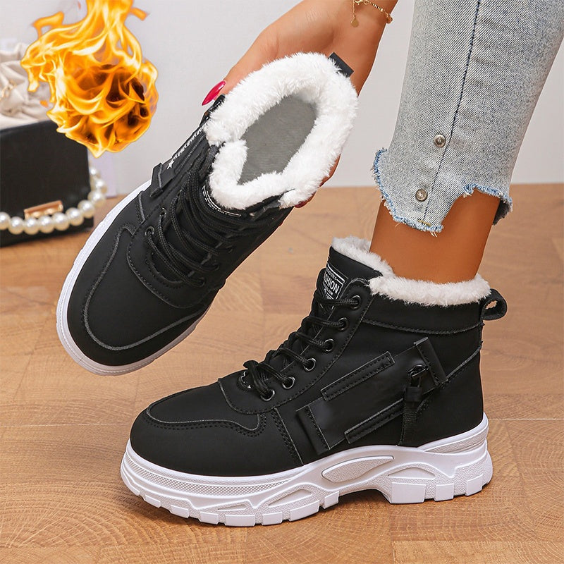 💞Beliebtes Produkt! Nur kurze Zeit reduziert!💞 Warme Winter-Stiefeletten für Damen mit Plüschfutter