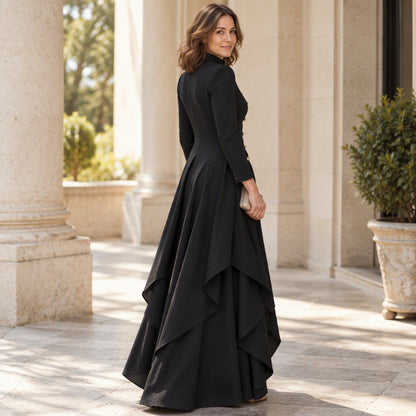 🛍️✨Elegantes zweiteiliges Damen-Outfit: Langmantel mit weitem Bein