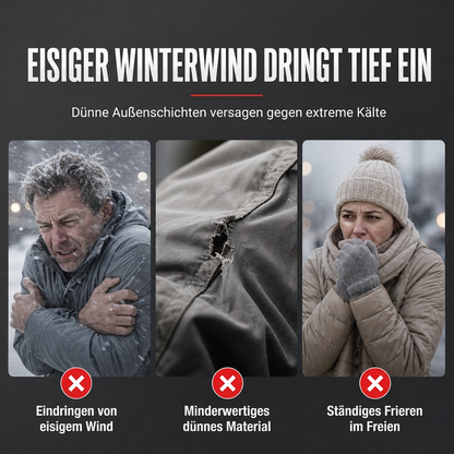 ✨Herren amerikanisch-retro Mantel mit Plüschfutter, lockere Passform für Frühling und Herbst