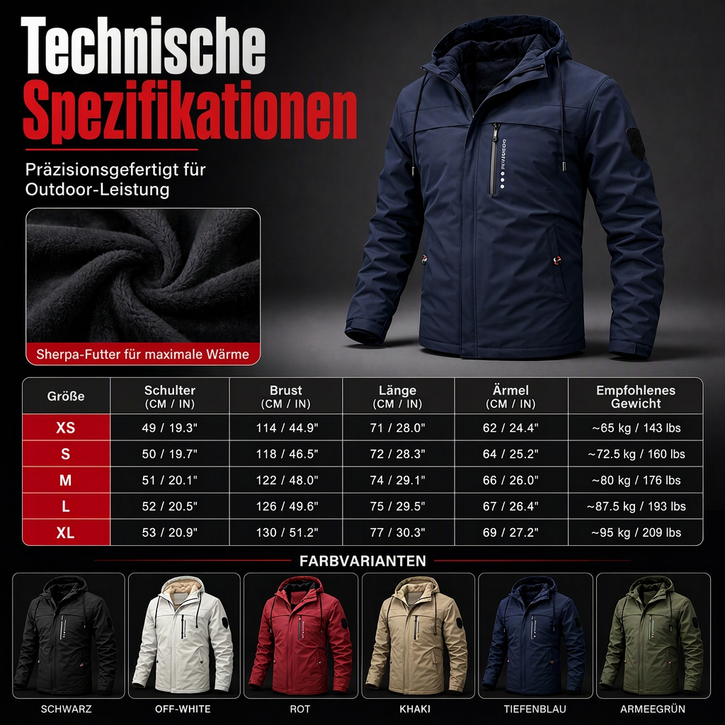 ✨Herren amerikanisch-retro Mantel mit Plüschfutter, lockere Passform für Frühling und Herbst
