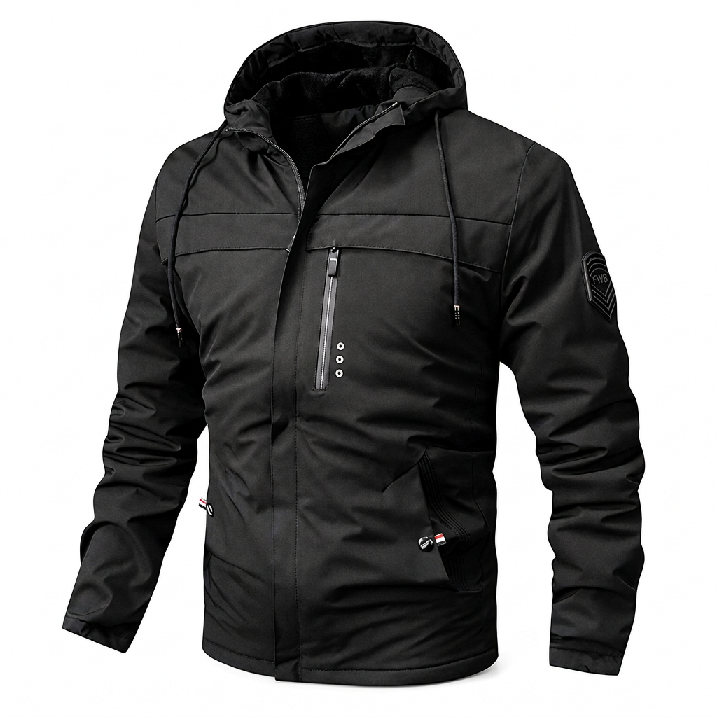 ✨Herren amerikanisch-retro Mantel mit Plüschfutter, lockere Passform für Frühling und Herbst