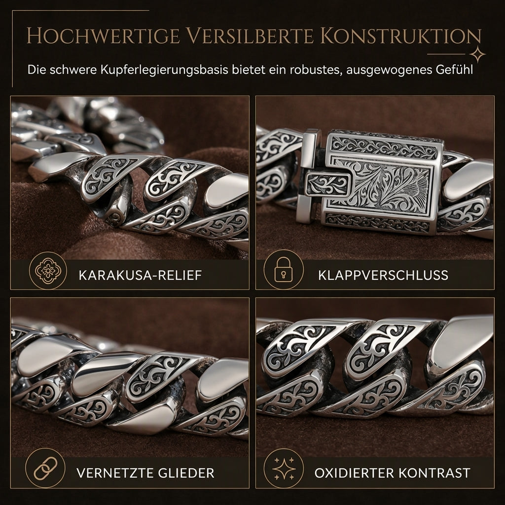 🔥50 % Rabatt🔥Punk-Arabisch anmutende, schlichte Ketten im koreanischen Stil – Geschenk für Paare und Freund