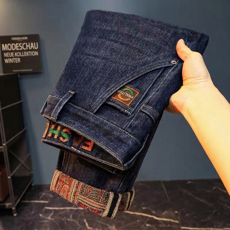 🔥 Nur heute 50 %! Herrenjeans mit dickem Plüschfutter und Stretch