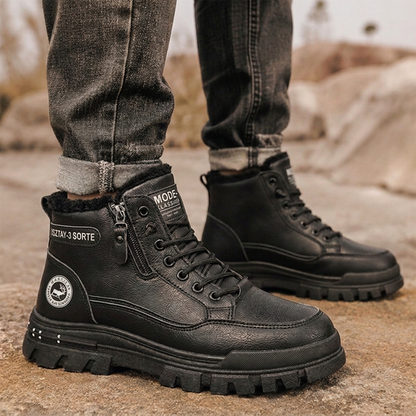 🚨Beeil dich!🚨 Warme Winterstiefel für Herren mit rutschfester Sohle und weichem Futter