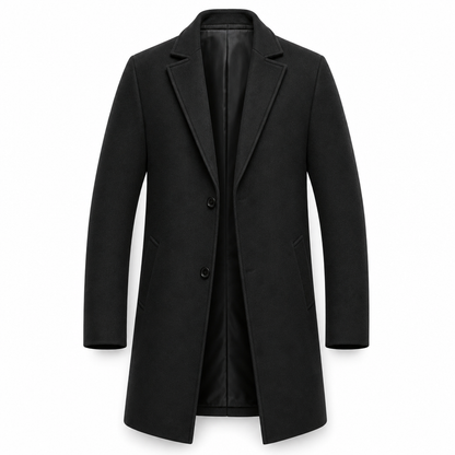 📢🎉🛍️✨Klassischer einreihiger Trenchcoat für Herren, Business-Casual Premium Windbreaker