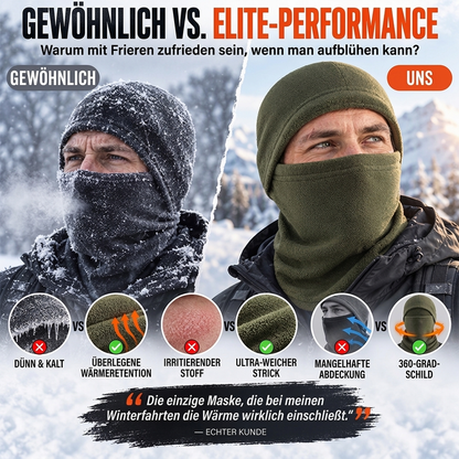 Winterwinddichte Wärmende Fahrrad-Balaclava