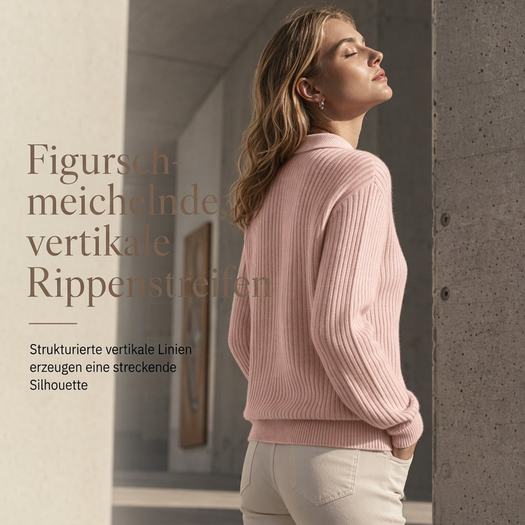 Freizeit-Strickjacke für Damen mit lockerer Passform