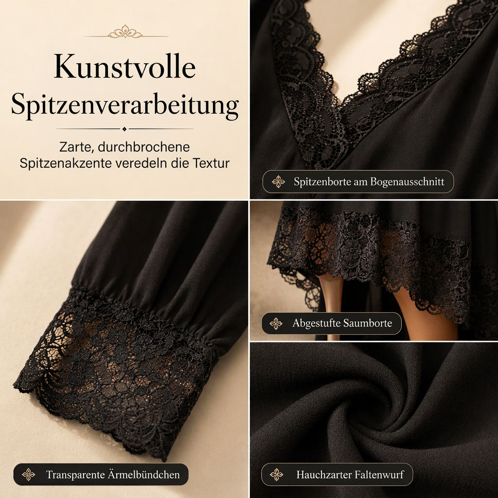 Klassisches Damenkleid für den Alltag