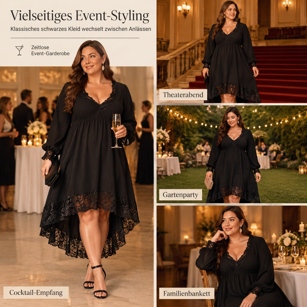 Klassisches Damenkleid für den Alltag