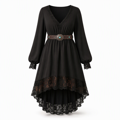 Klassisches Damenkleid für den Alltag