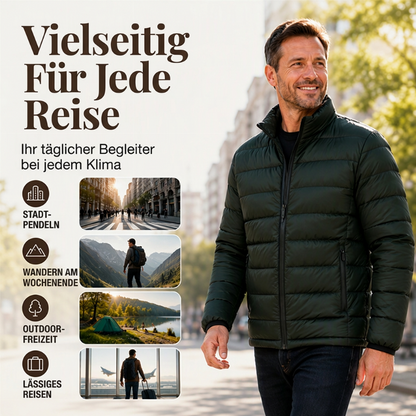 Herren Winterjacke, winddicht und wärmend