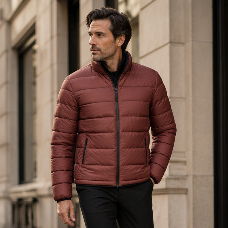 Herren Winterjacke, winddicht und wärmend