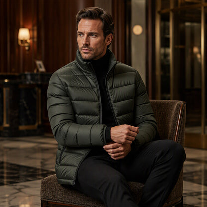 Herren Winterjacke, winddicht und wärmend