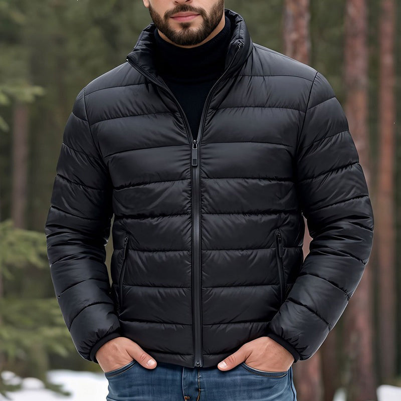 Herren Winterjacke, winddicht und wärmend