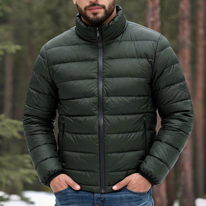 Herren Winterjacke, winddicht und wärmend