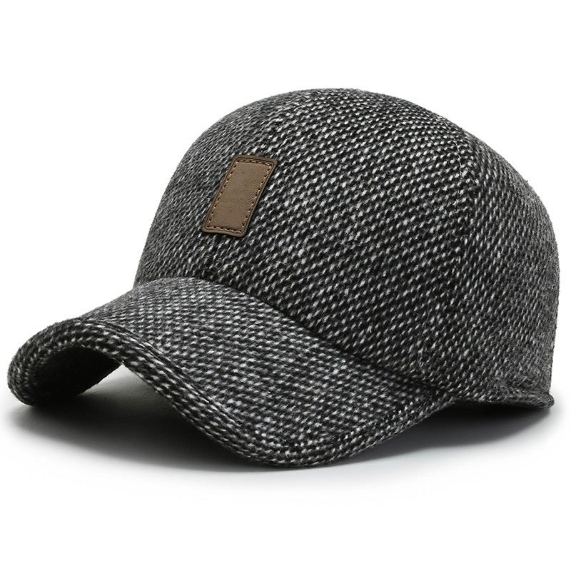 Warme Baseballkappe für Herren mit Ohrenklappen