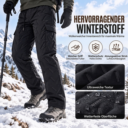 🛍️✨Herren Winter Cargohose mit Plüschfutter