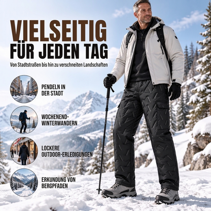 🛍️✨Herren Winter Cargohose mit Plüschfutter