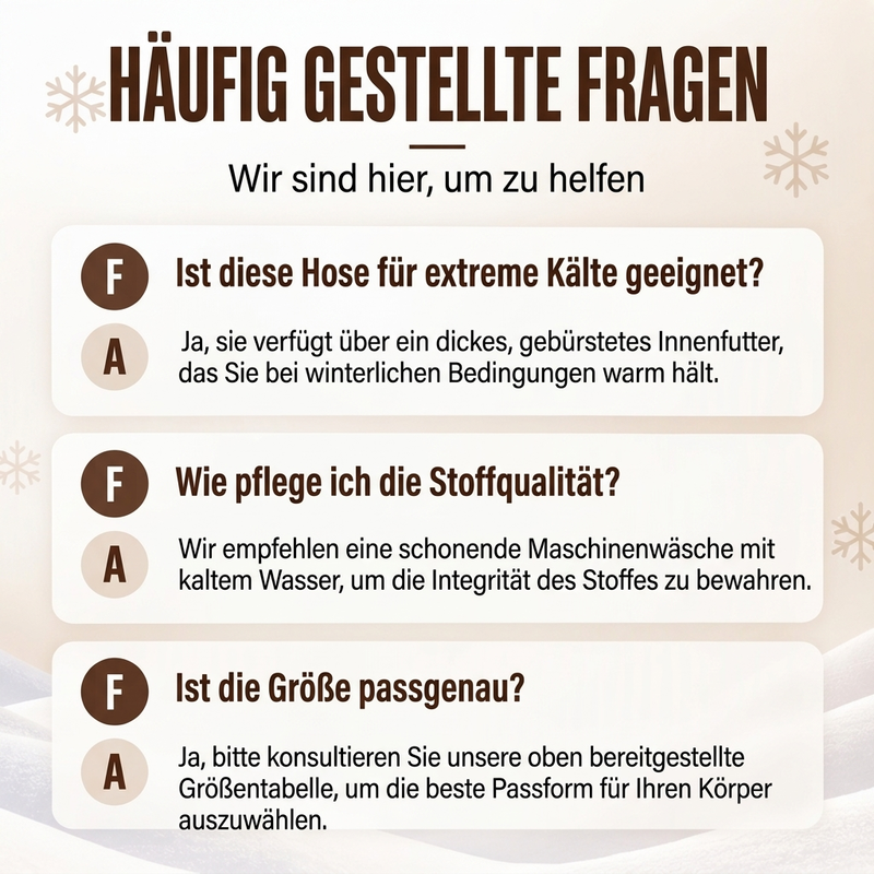 🛍️✨Herren Winter Cargohose mit Plüschfutter