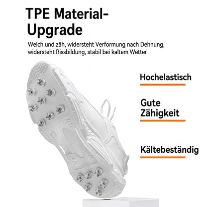 👟  Rutschfeste Schuhstollen, Grödel, Traktionsspitzen und Schuhüberzüge für Gehen im Schnee und Outdoor-Bergsteigen