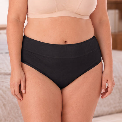 🩲 Damen Plus Size Menstruationsunterwäsche | Keine Seitenlecks, kein drückender Bund – Sicher, atmungsaktiv & bequem für die Periode ✨