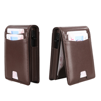 Schlankes minimalistisches Brieftasche für Herren mit RFID-Schutz