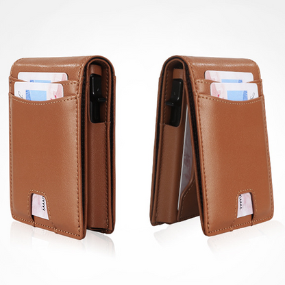 Schlankes minimalistisches Brieftasche für Herren mit RFID-Schutz