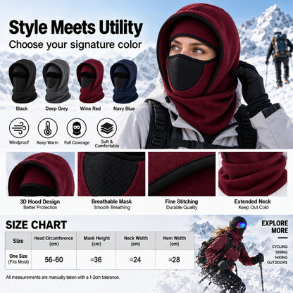 ❄️Winddichte wärmende Sturmhaube Gesichtsmaske