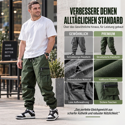 📢 Freizeit-Cargohosen für Herren mit mehreren Taschen