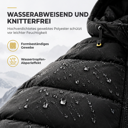 🥳 Lässige, warme, isolierte Winterjacke für Herren, kurz und wattiert