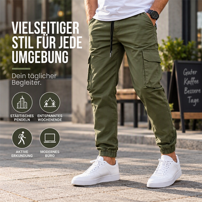🎉✨Lässige Outdoor-Cargohosen für Herren mit Kordelzug