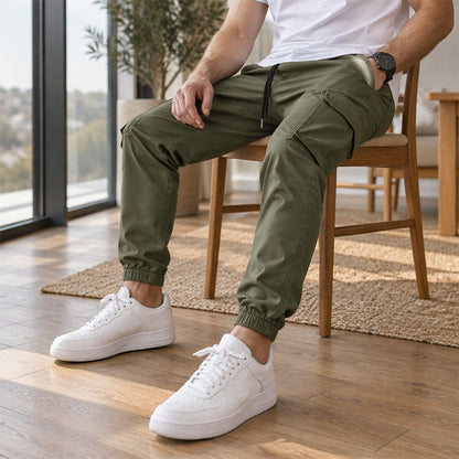 🎉✨Lässige Outdoor-Cargohosen für Herren mit Kordelzug