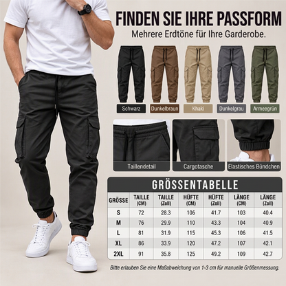 🎉✨Lässige Outdoor-Cargohosen für Herren mit Kordelzug
