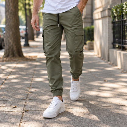 🎉✨Lässige Outdoor-Cargohosen für Herren mit Kordelzug