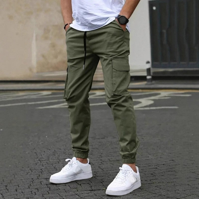 🎉✨Lässige Outdoor-Cargohosen für Herren mit Kordelzug