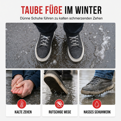 Damen Winter-Schneestiefel, verdickte Mittelschaft-Stiefel für Outdoor-Reisen, in Übergröße