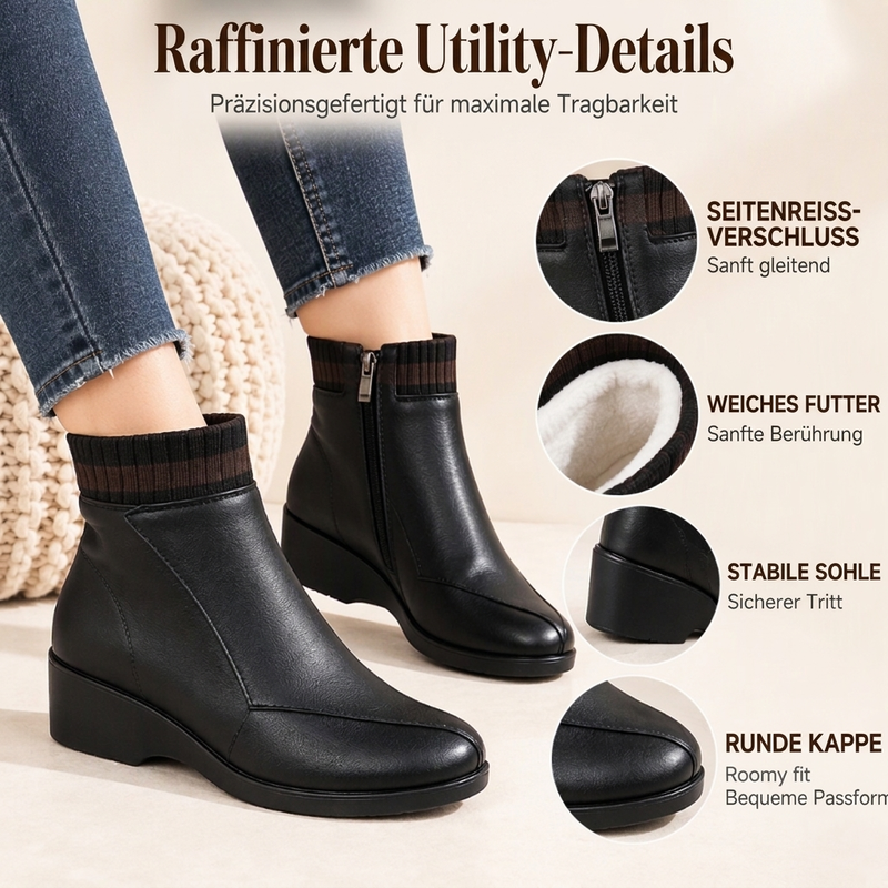 🥳 Bequeme warme, rutschfeste Stiefel für Damen