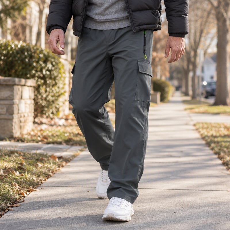 Herren Cargohose mit weichem Futter, wasserdicht