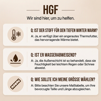 Herren Cargohose mit weichem Futter, wasserdicht